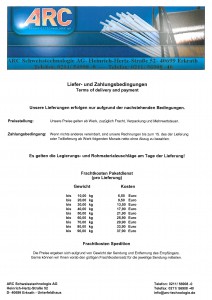 lieferbedingung